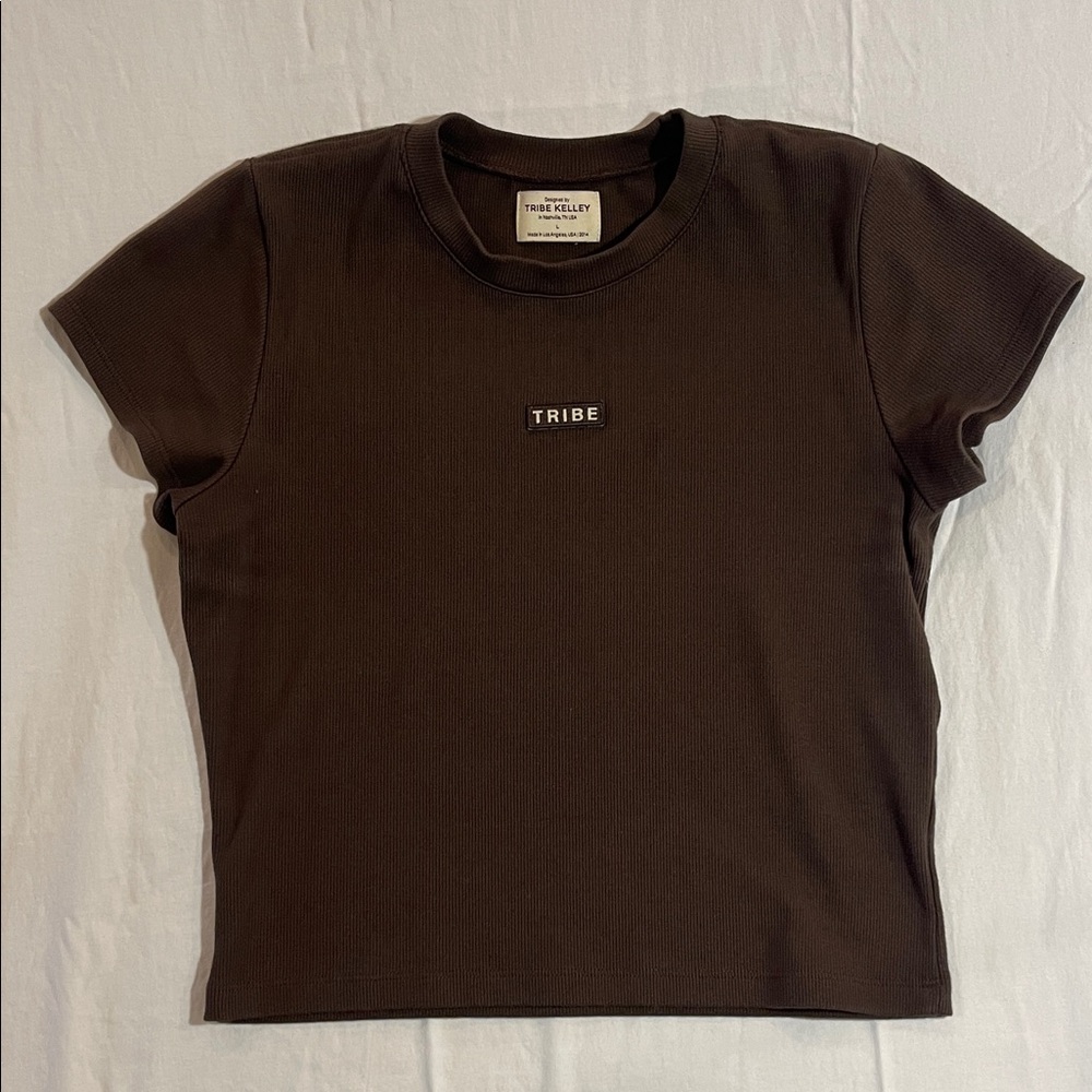 Tribe Kelley Women's Brown T-Shirt
